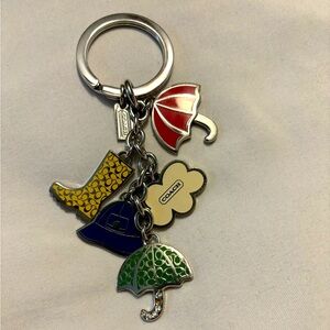 Rainy day Coach Keyfob